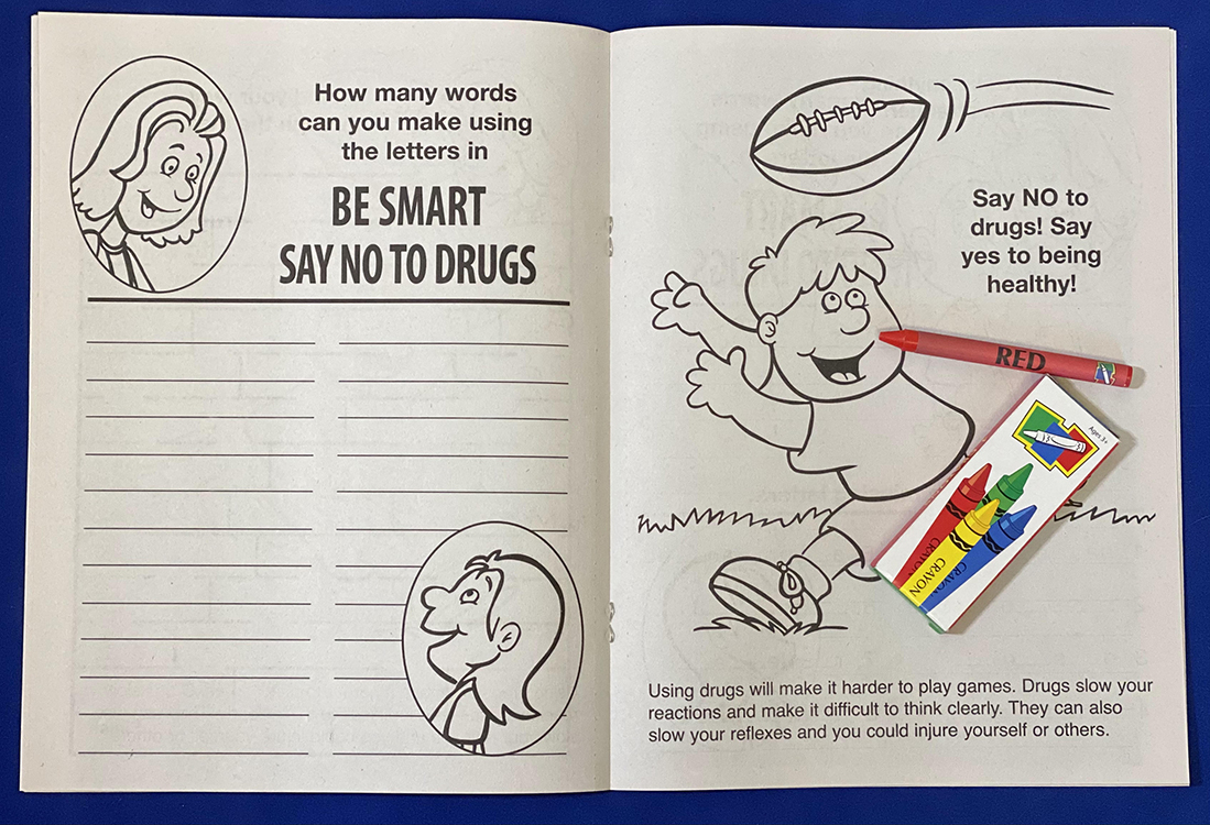 Picture of Be Smart, Say No To Drugs Coloring Book Fun Pack
