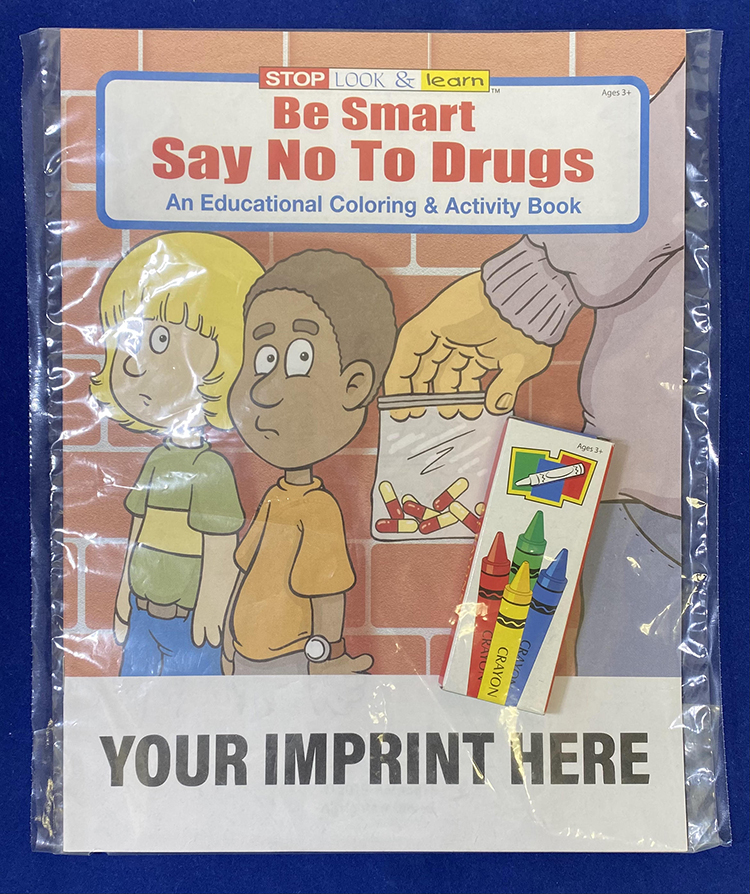Picture of Be Smart, Say No To Drugs Coloring Book Fun Pack
