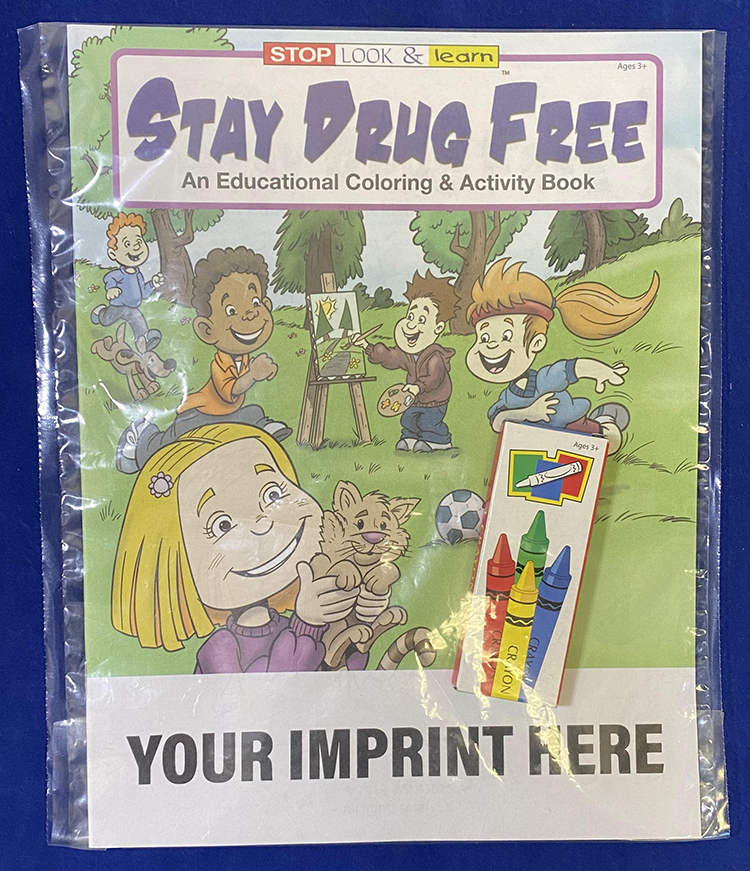 Picture of Stay Drug Free Coloring Book Fun Pack