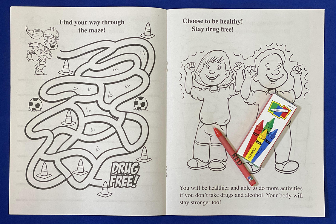 Picture of Stay Drug Free Coloring Book Fun Pack