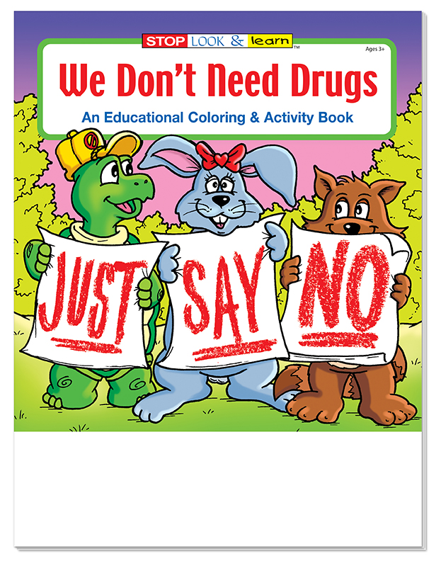Picture of We Don't Need Drugs Coloring Book