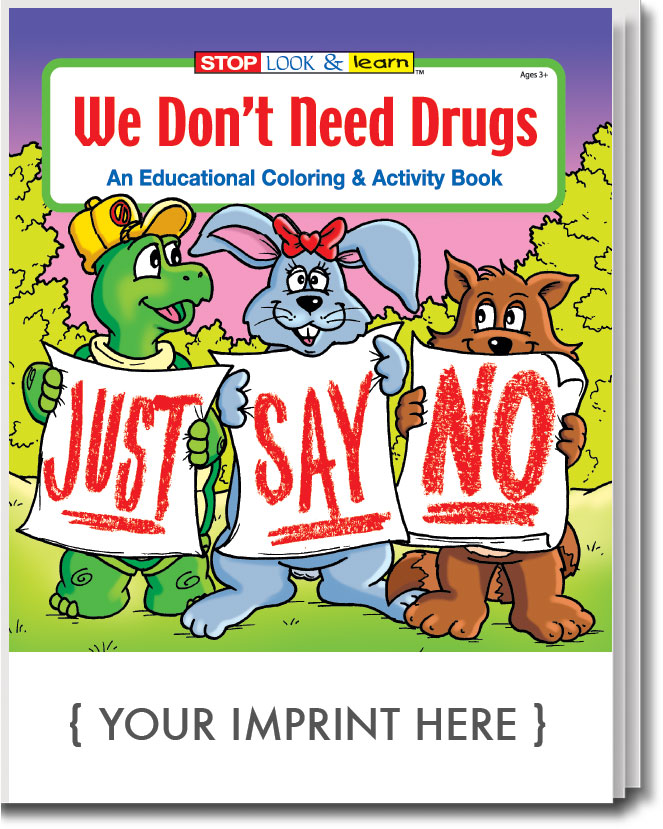 Picture of We Don't Need Drugs Coloring Book