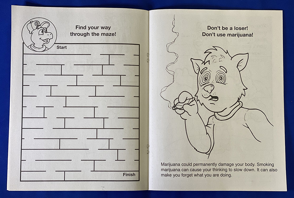 Picture of We Don't Need Drugs Coloring Book