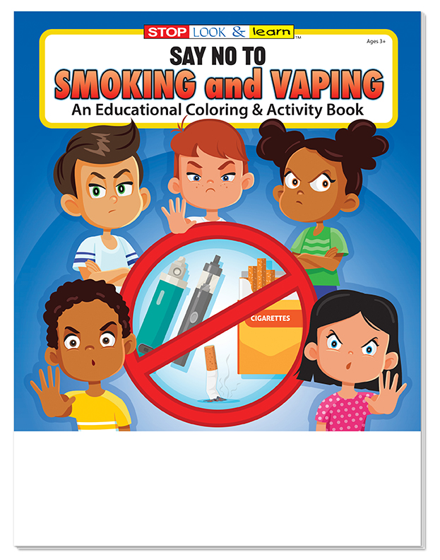 Picture of Say No To Smoking and Vaping Coloring Book
