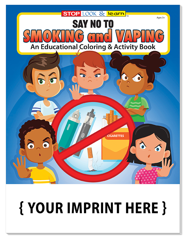 Picture of Say No To Smoking and Vaping Coloring Book