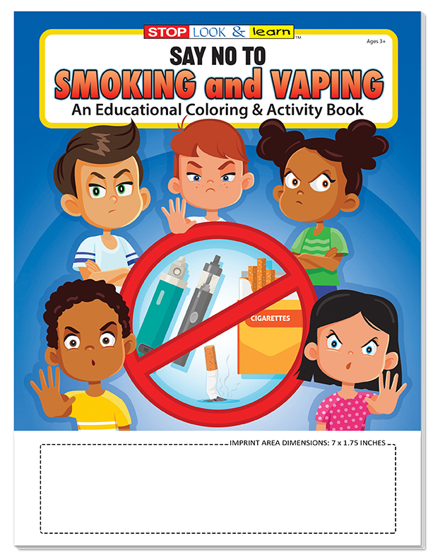 Picture of Say No to Smoking and Vaping Coloring Book Fun Pack