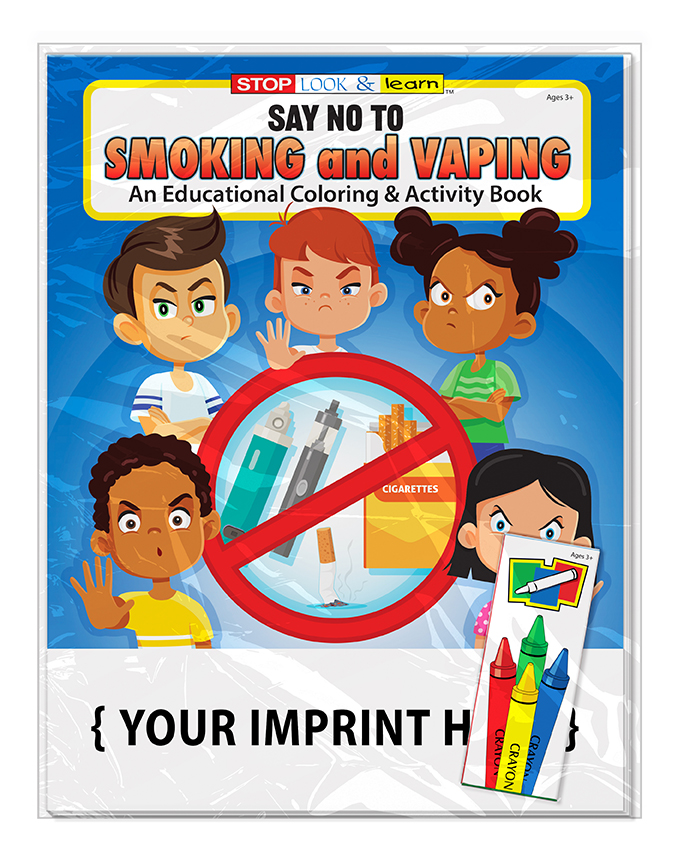 Picture of Say No to Smoking and Vaping Coloring Book Fun Pack