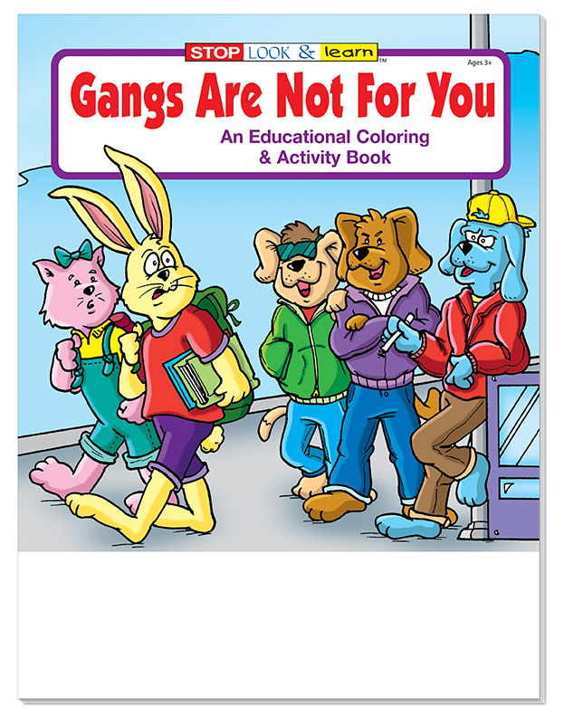 Picture of Gangs Are Not For You Coloring Book