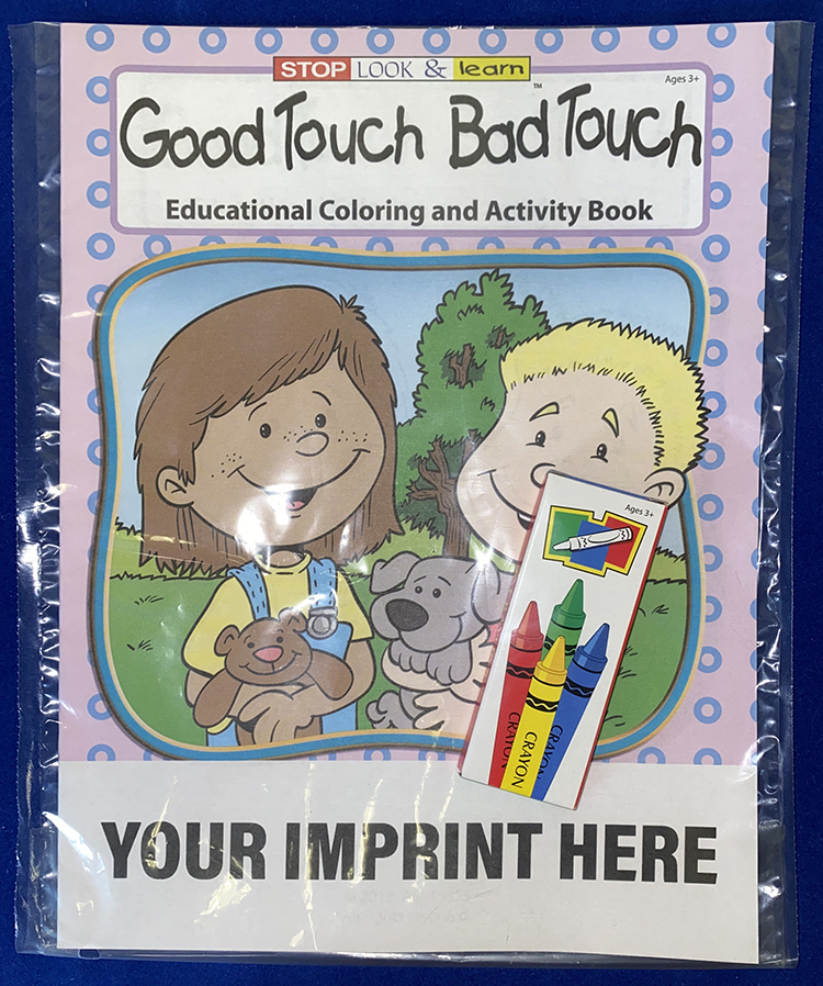 Picture of Good Touch Bad Touch Coloring Book Fun Pack