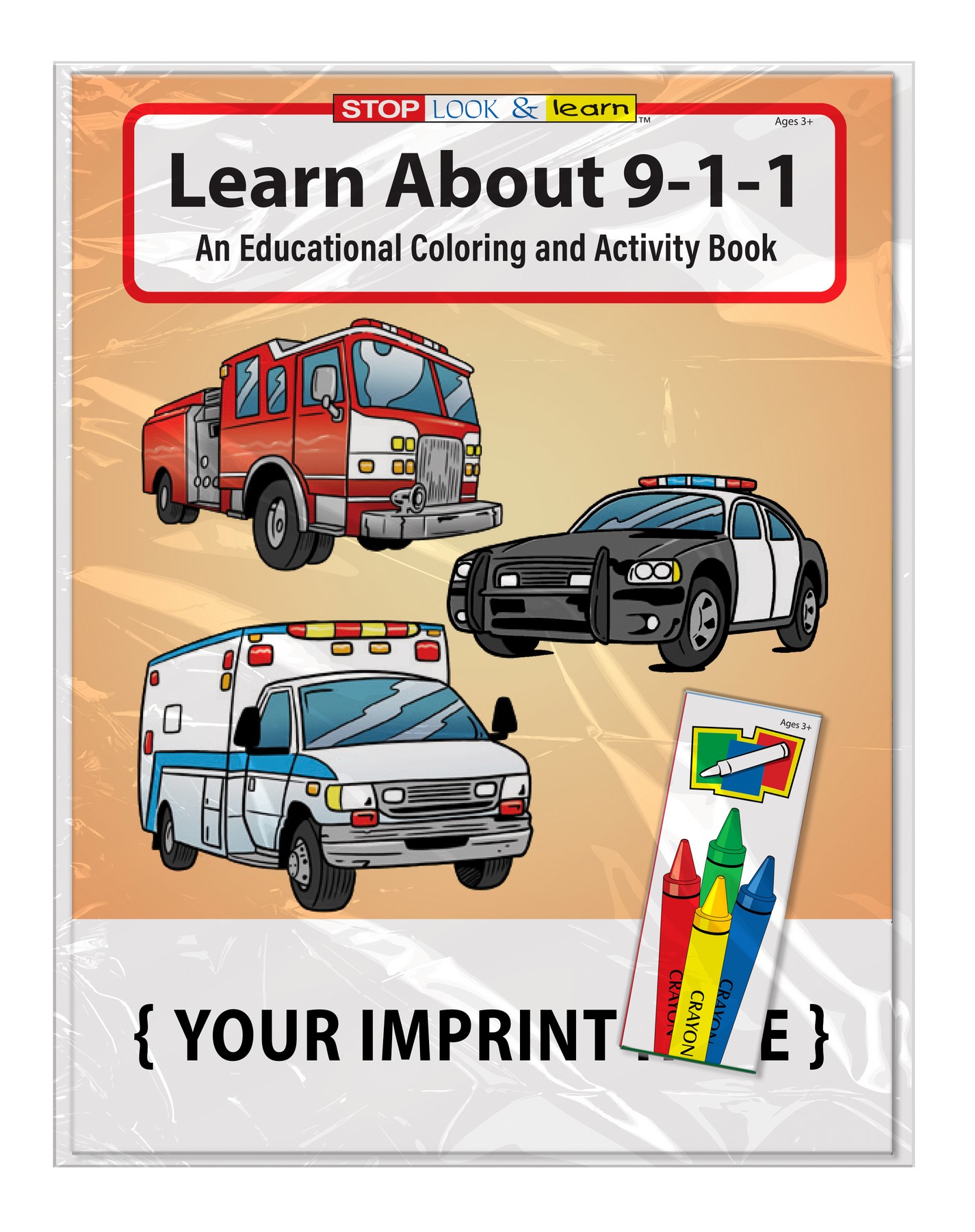 Picture of Learn About 9-1-1 Coloring Book Fun Pack
