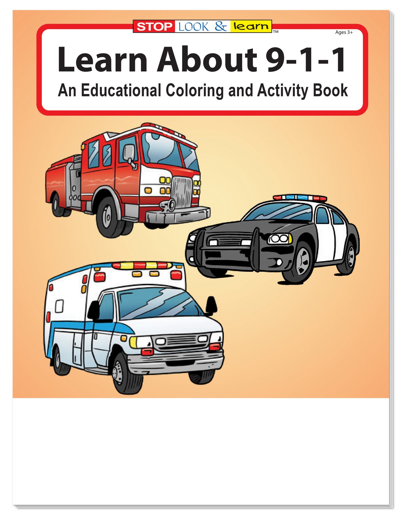 Picture of Learn About 9-1-1 Coloring Book Fun Pack