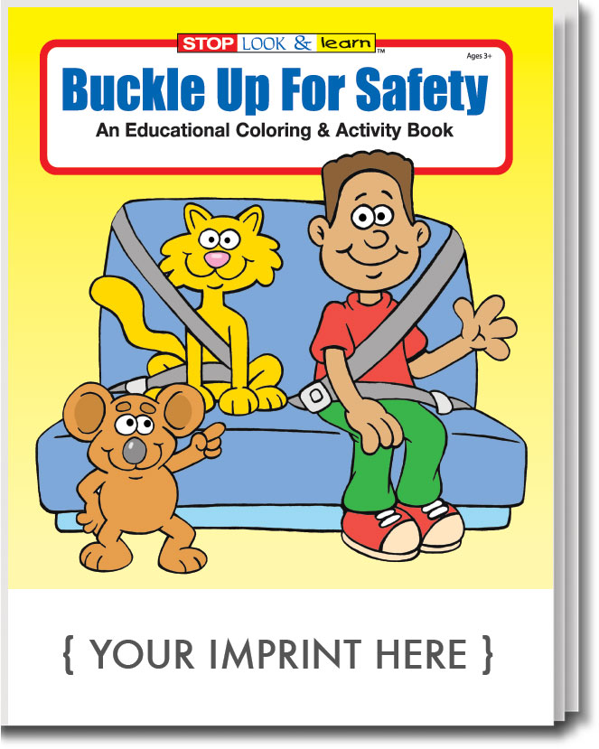 Picture of Buckle Up For Safety Coloring Book