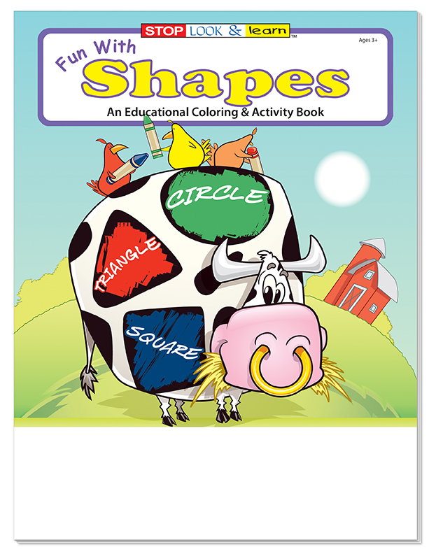 Picture of Fun with Shapes Coloring & Activity Book