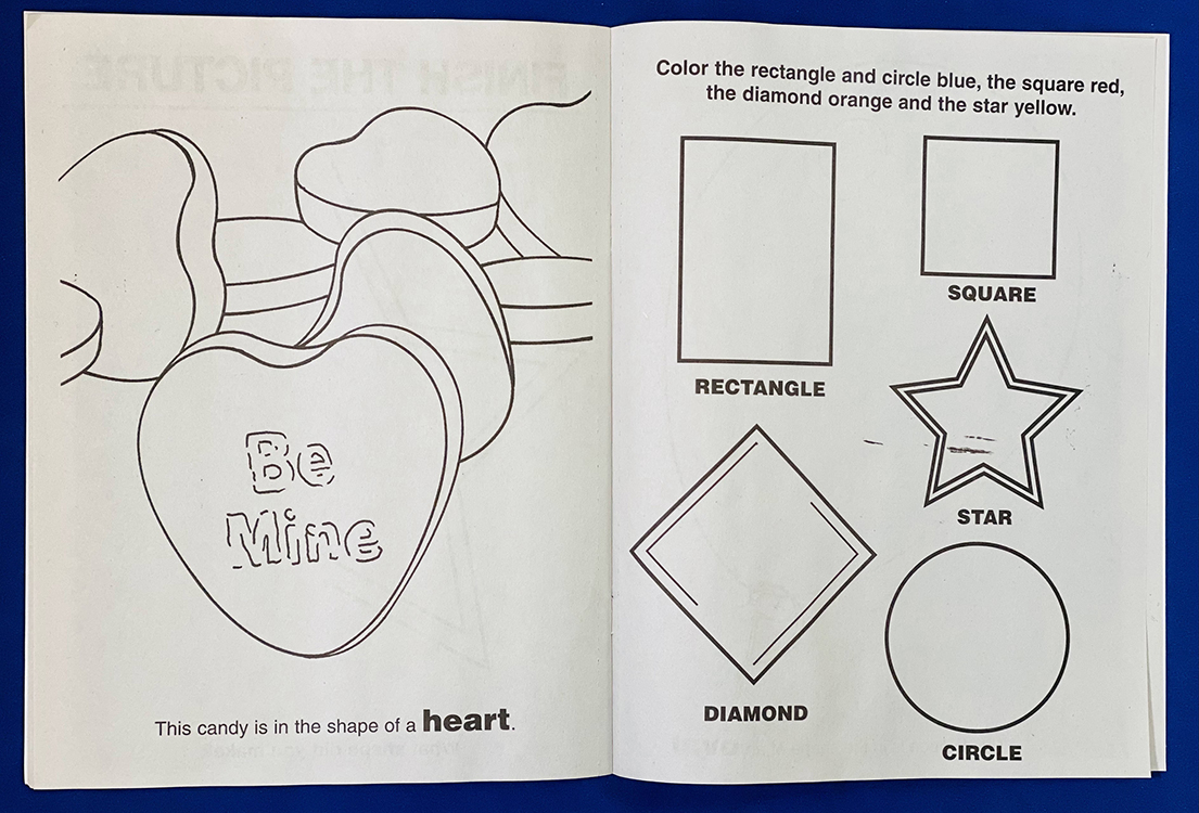 Picture of Fun with Shapes Coloring & Activity Book