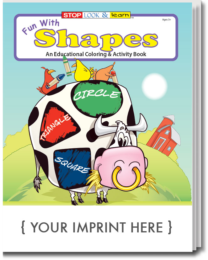 Picture of Fun with Shapes Coloring & Activity Book