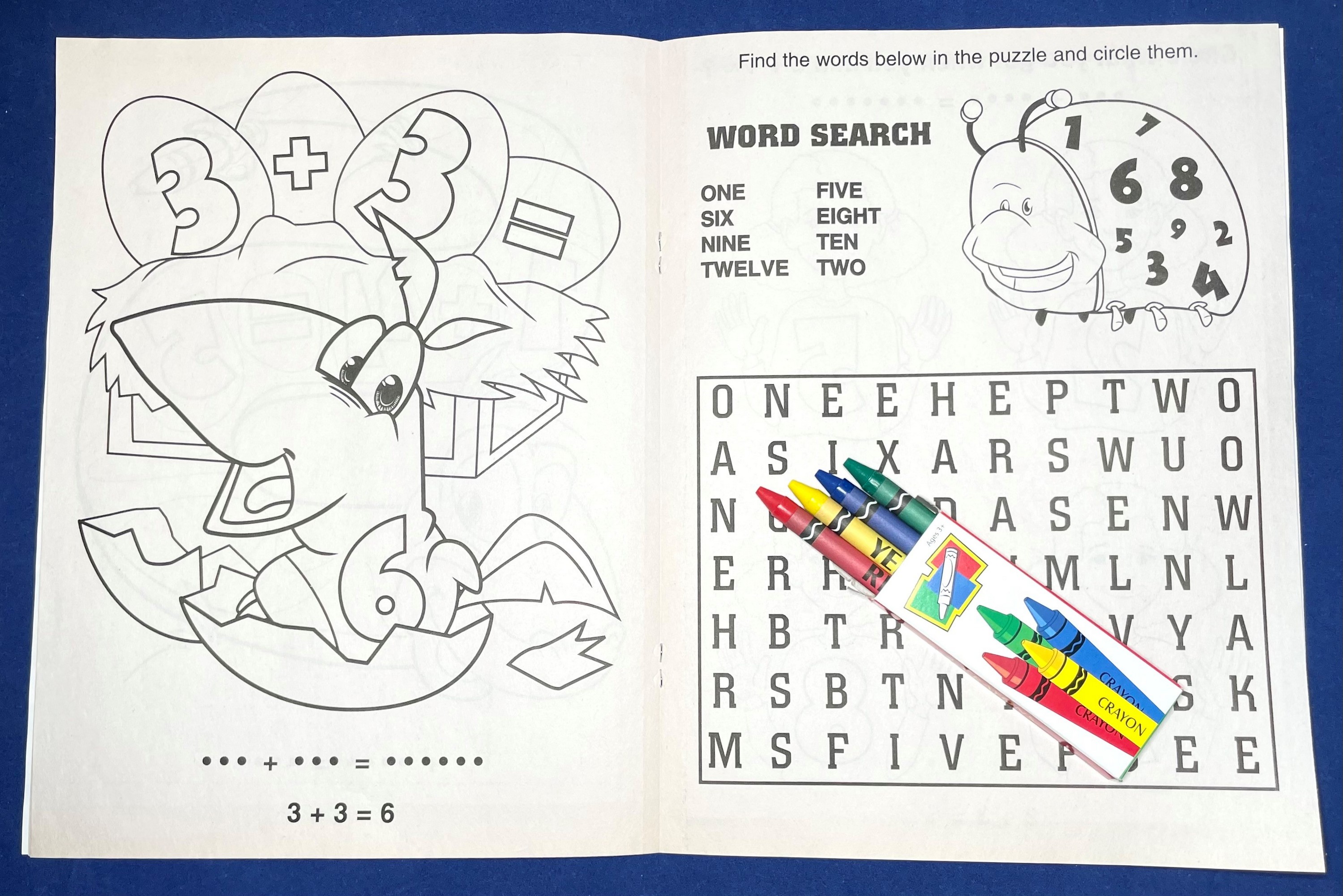 Picture of Fun with Addition Coloring Book Fun Pack