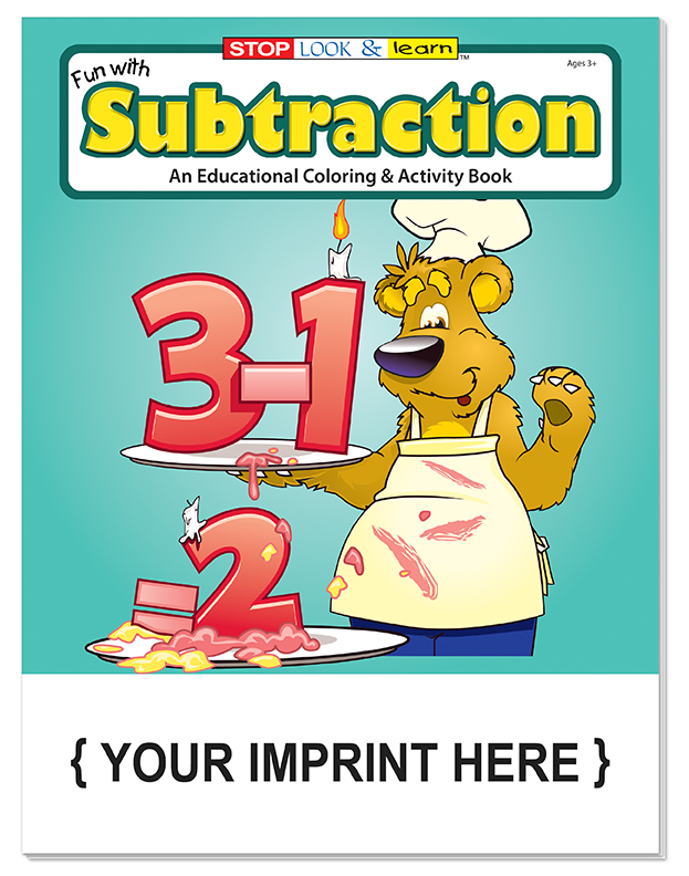 Picture of Fun with Subtraction Coloring & Activity Book