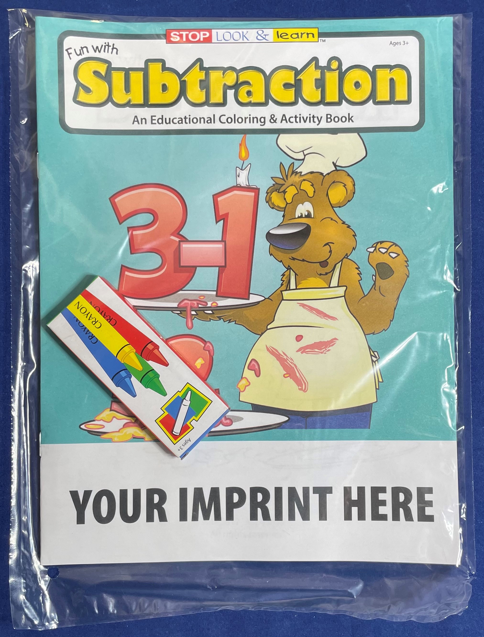 Picture of Fun with Subtraction Coloring Book Fun Pack