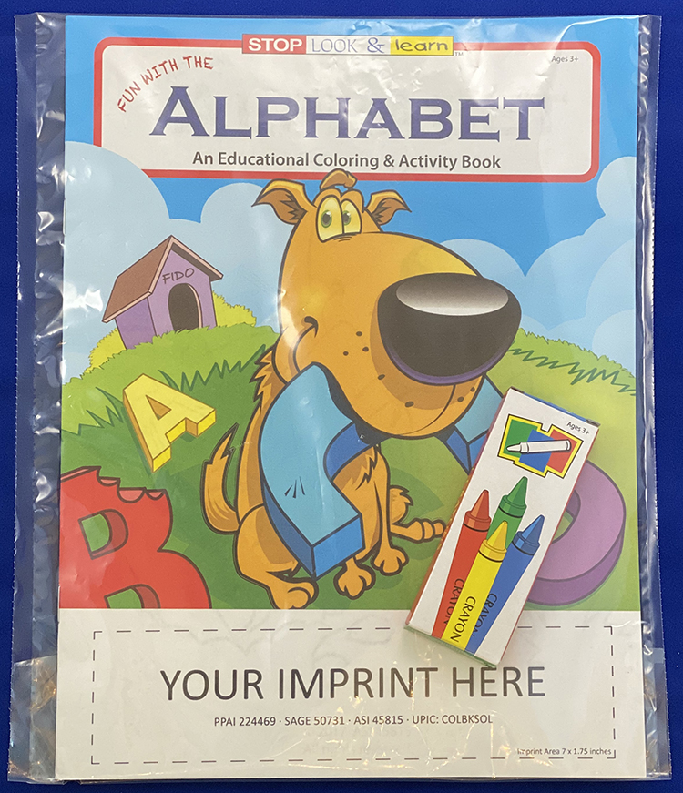 Picture of Fun with the Alphabet Coloring Book Fun Pack
