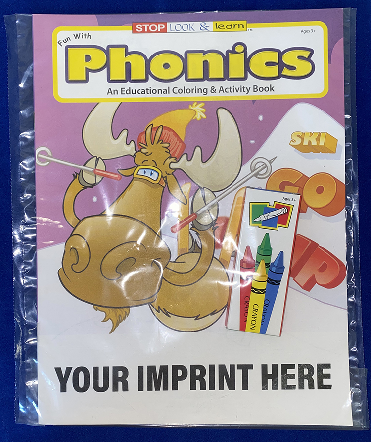 Picture of Fun with Phonics Coloring Book Fun Pack