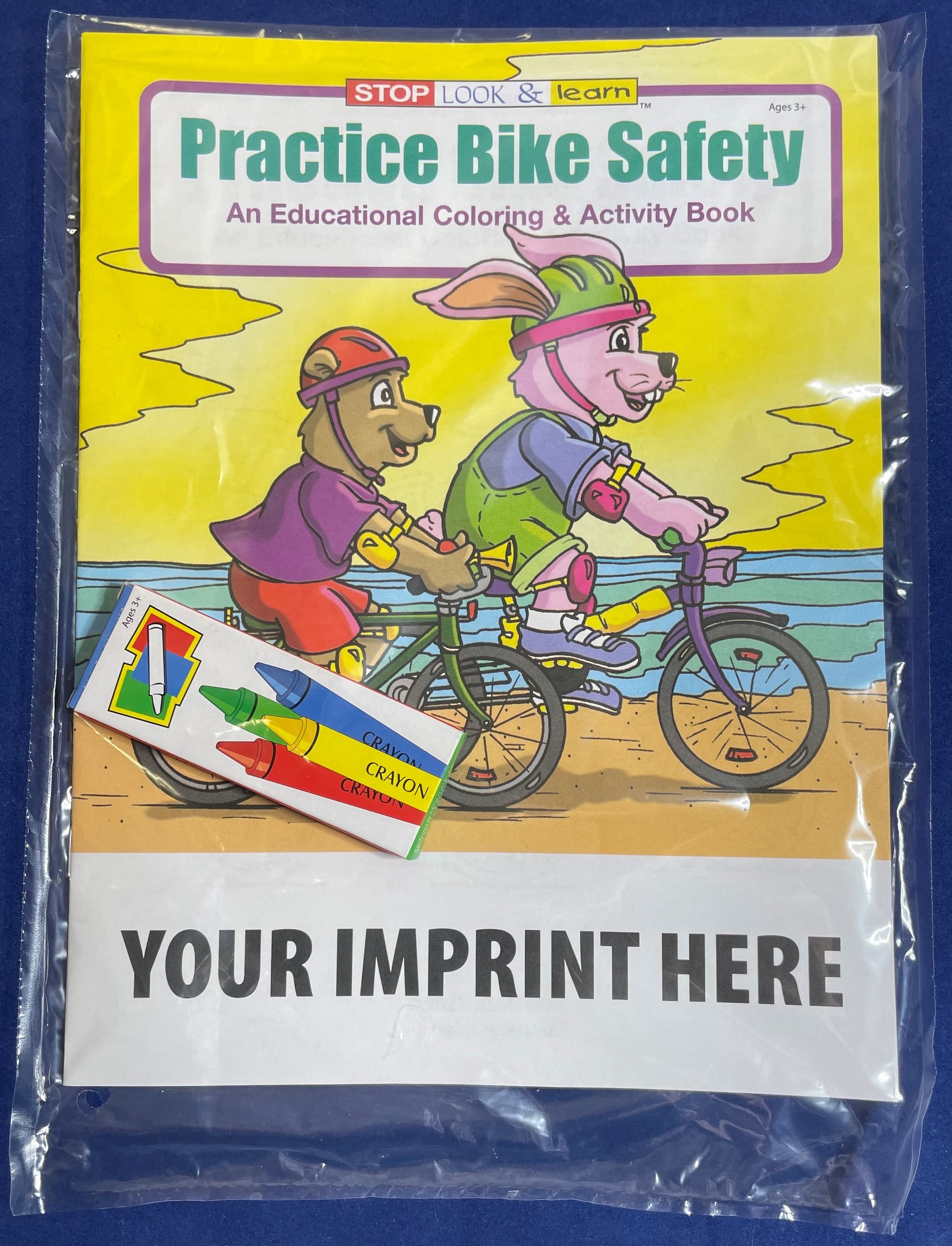 Picture of Practice Bike Safety Coloring Book Fun Pack