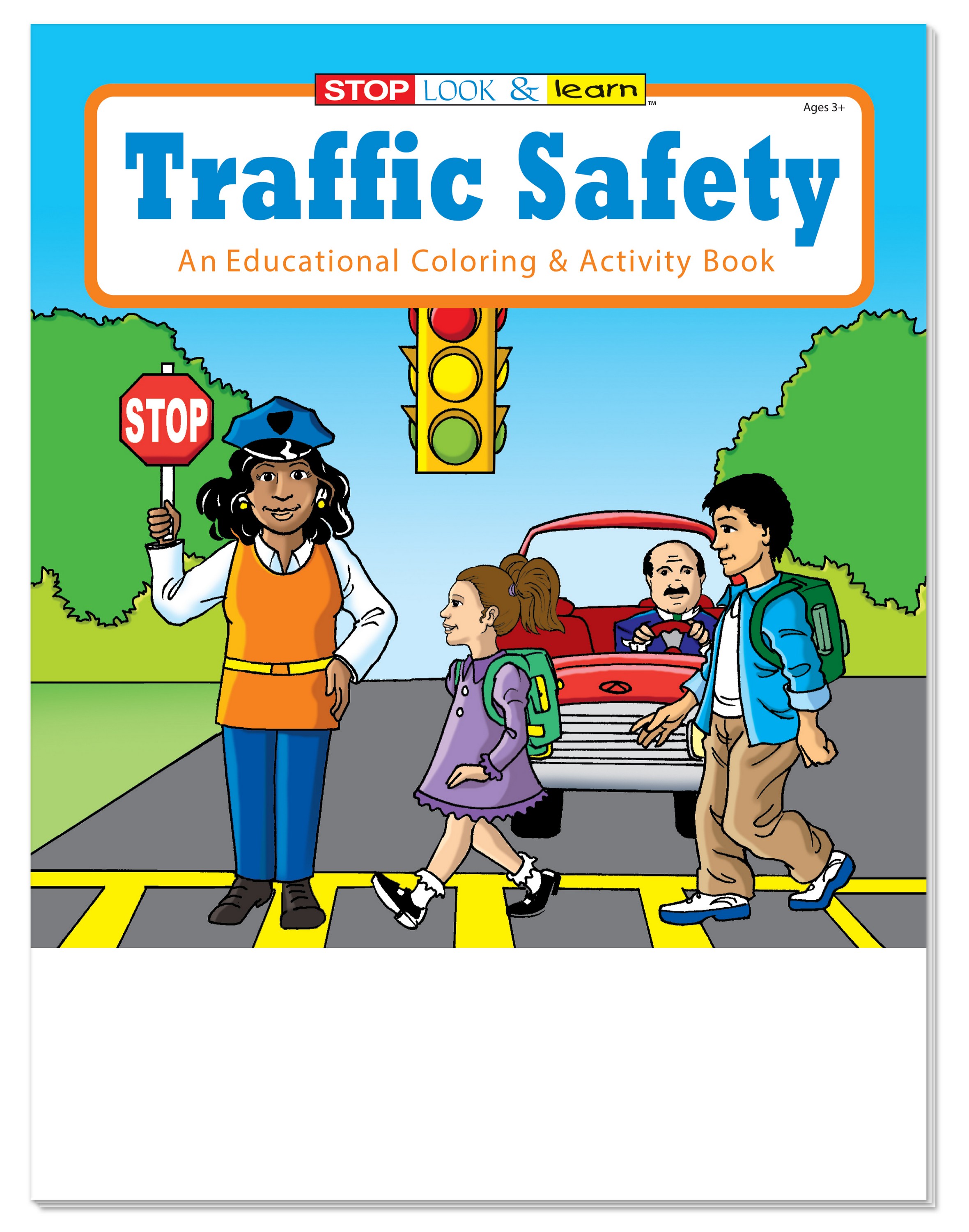 Picture of Traffic Safety Coloring Book Fun Pack