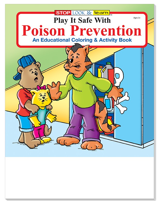 Picture of Poison Prevention Coloring Book Fun Pack