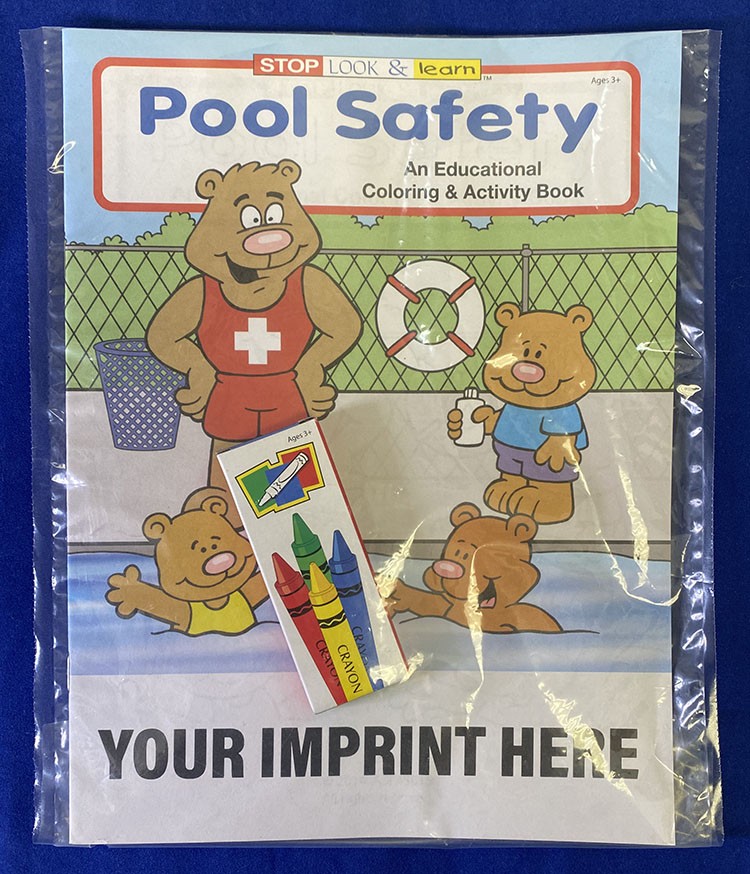 Picture of Pool Safety Coloring Book Fun Pack