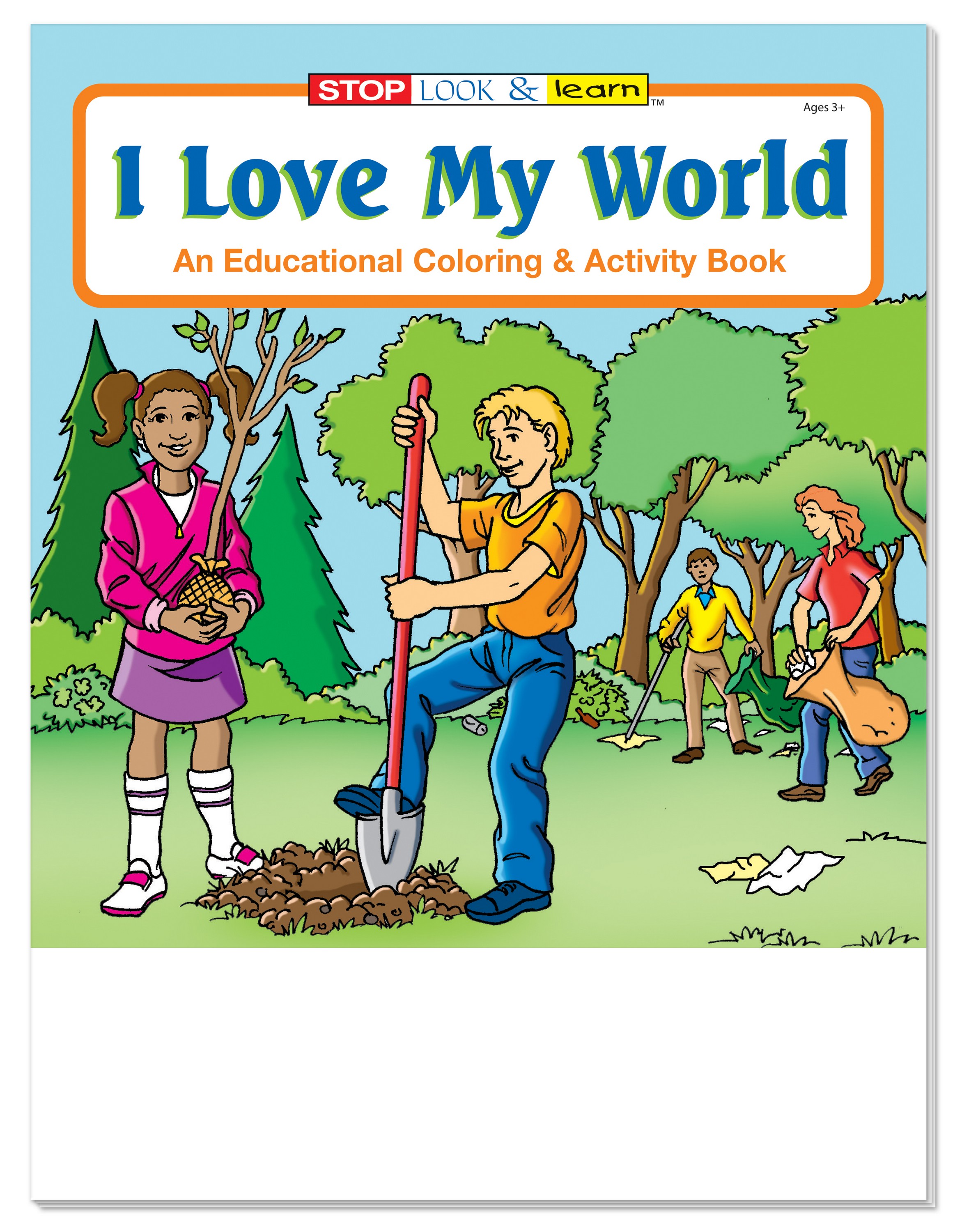 Picture of I Love My World Coloring Book Fun Pack Set