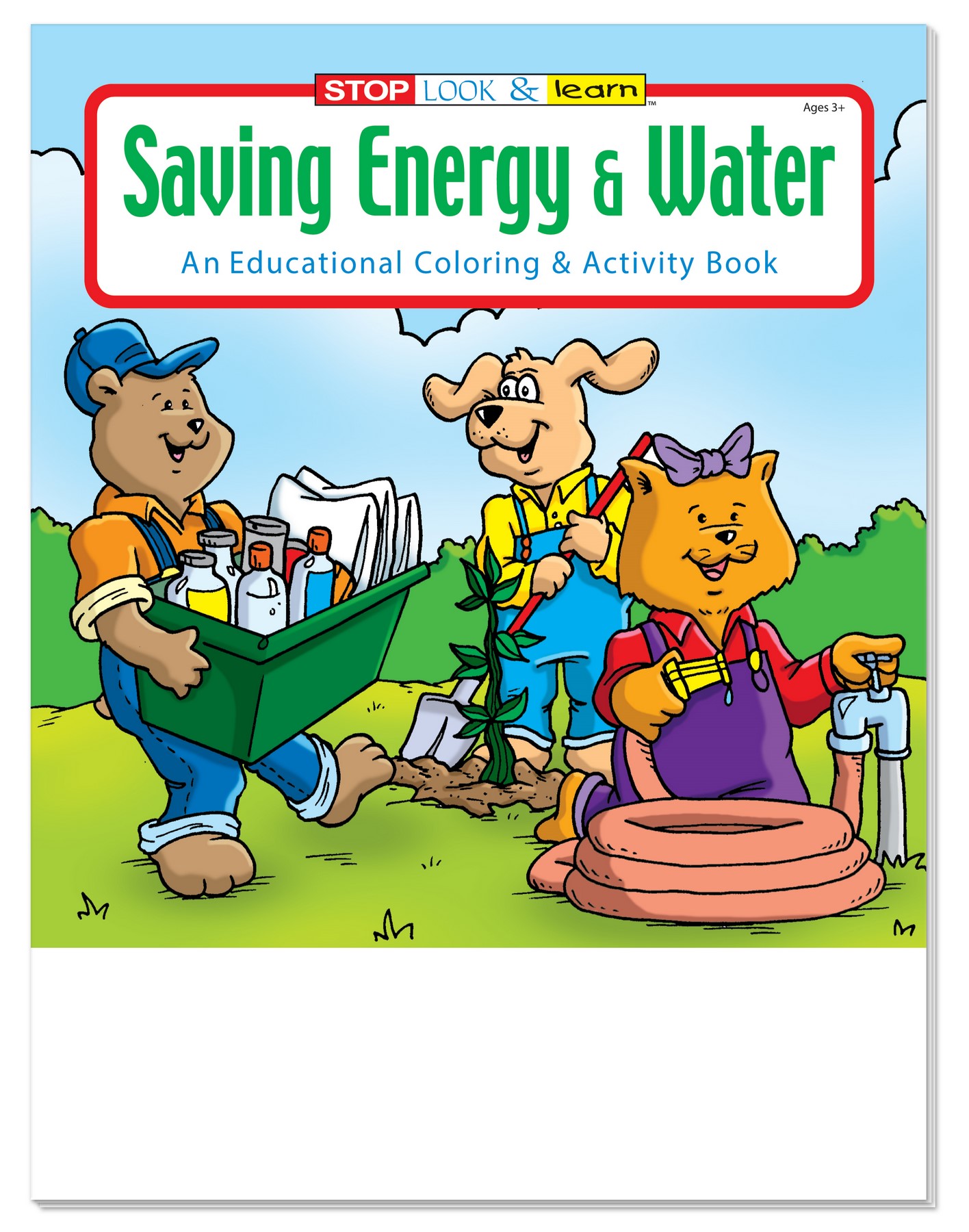 Picture of Saving Energy & Water Coloring Book Fun Pack Set