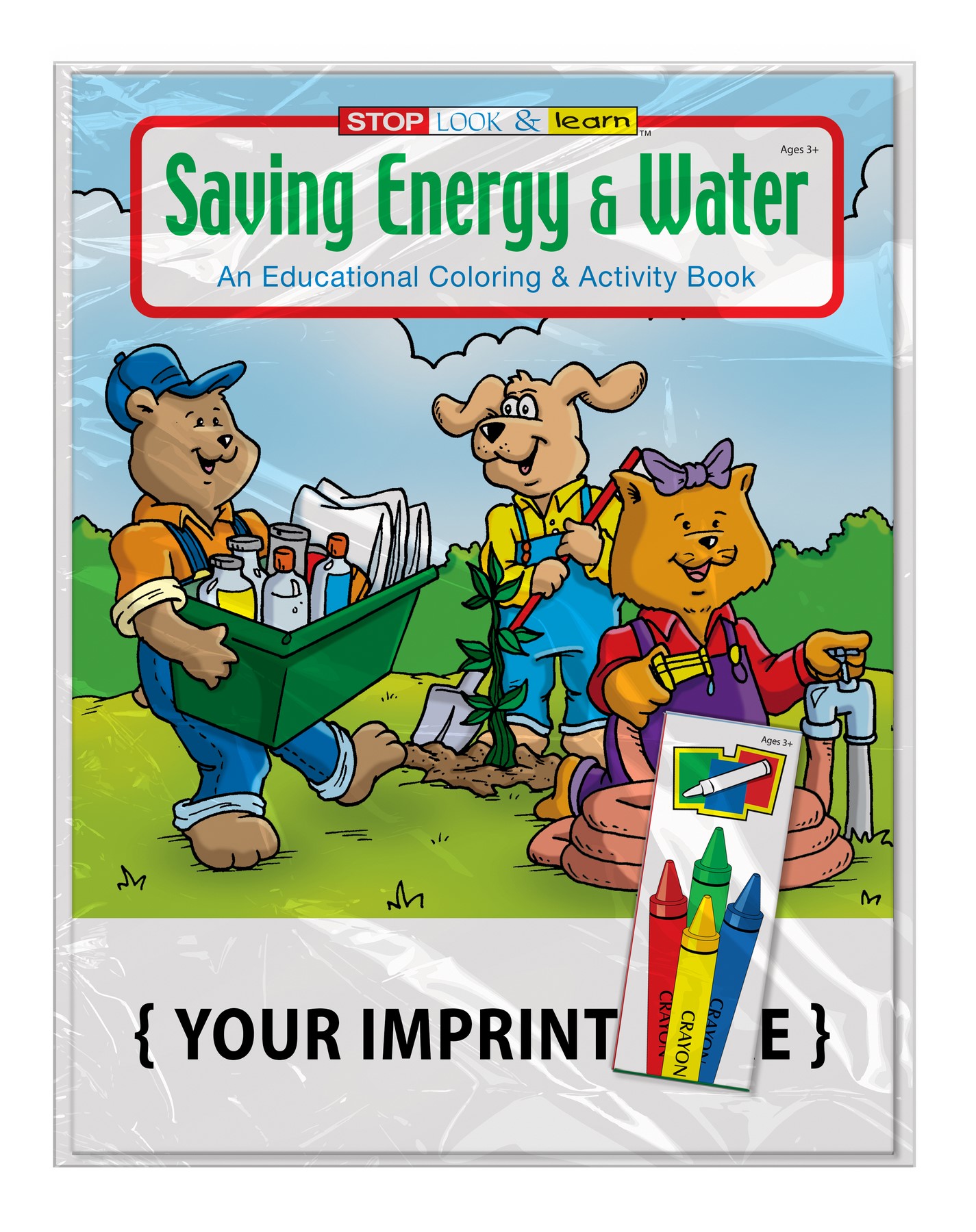 Picture of Saving Energy & Water Coloring Book Fun Pack Set