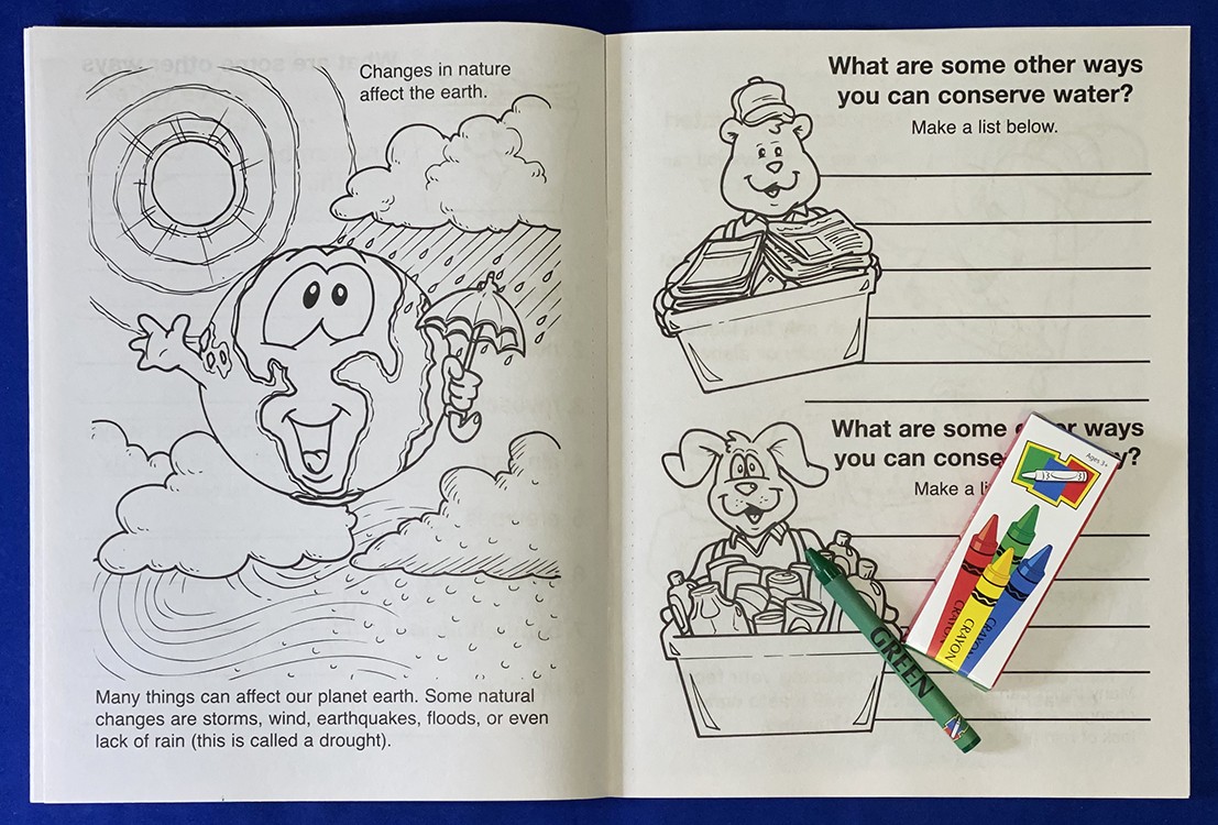 Picture of Saving Energy & Water Coloring Book Fun Pack Set