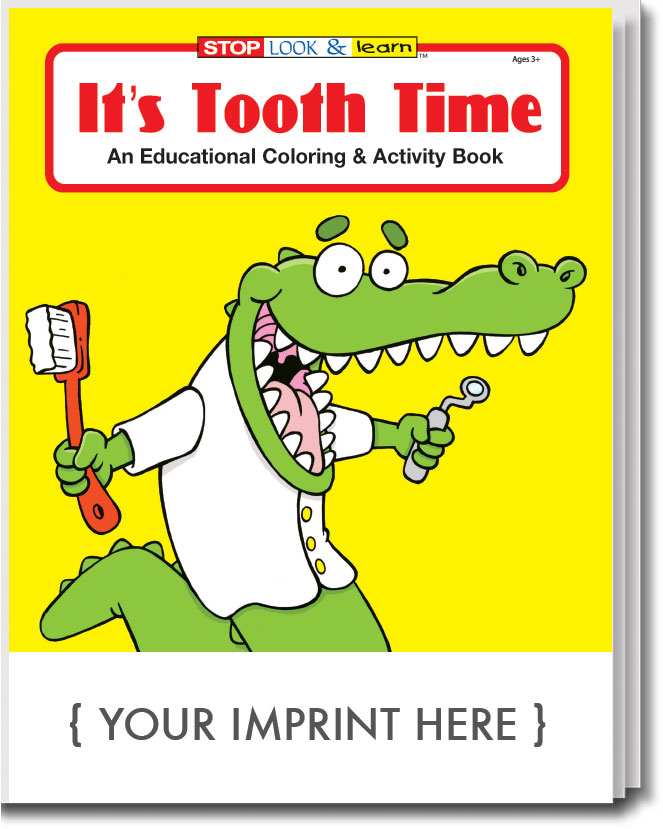 Picture of It's Tooth Time Coloring Book
