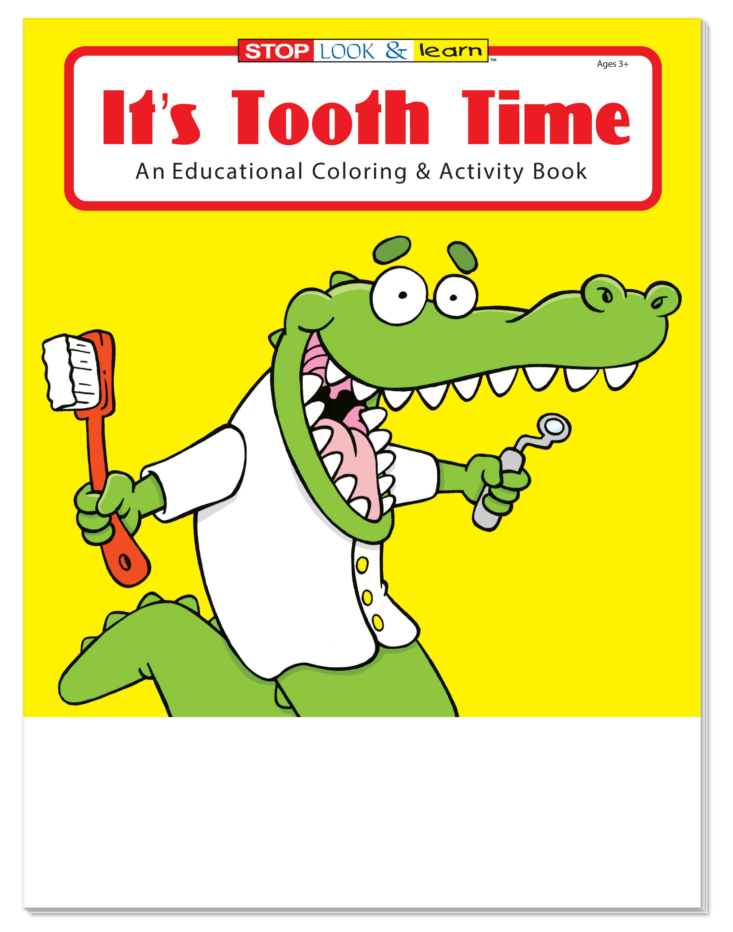 Picture of It's Tooth Time Coloring Book Fun Pack