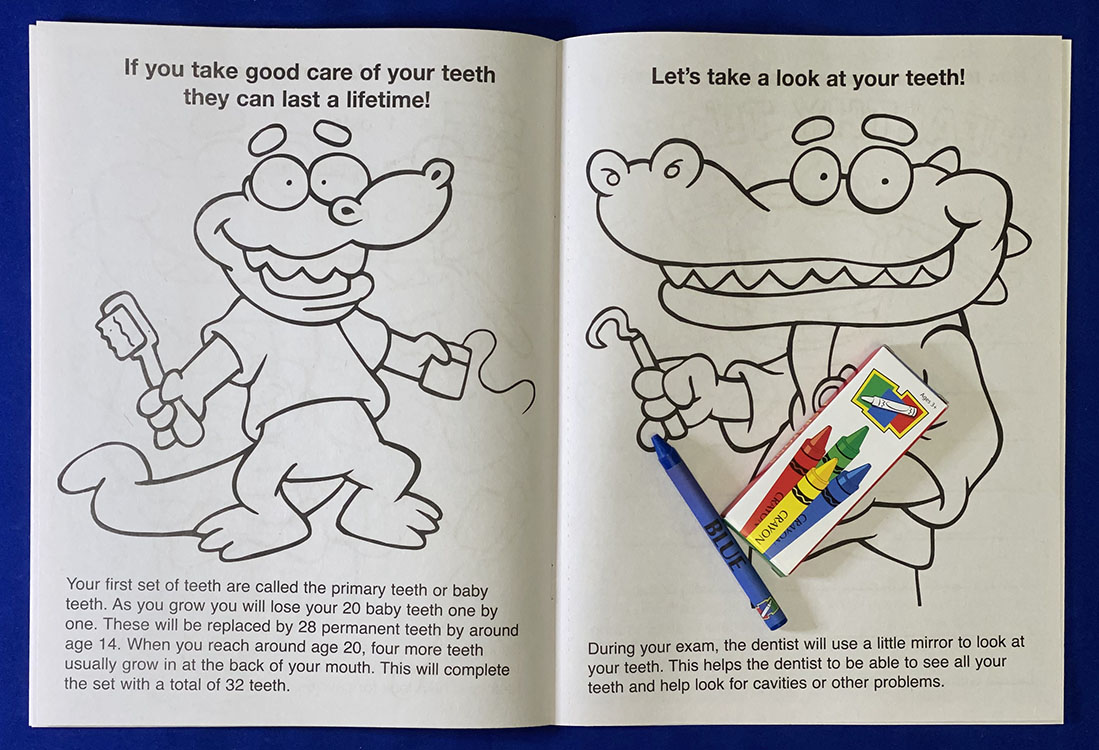 Picture of It's Tooth Time Coloring Book Fun Pack