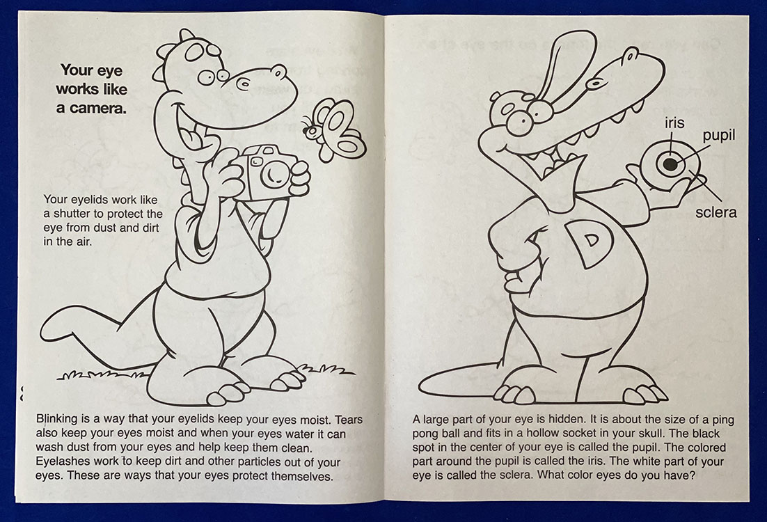Picture of Learn About Eye Care Coloring Book