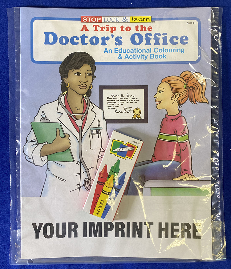 Picture of A Trip to the Doctor's Office Coloring Book Fun Pack