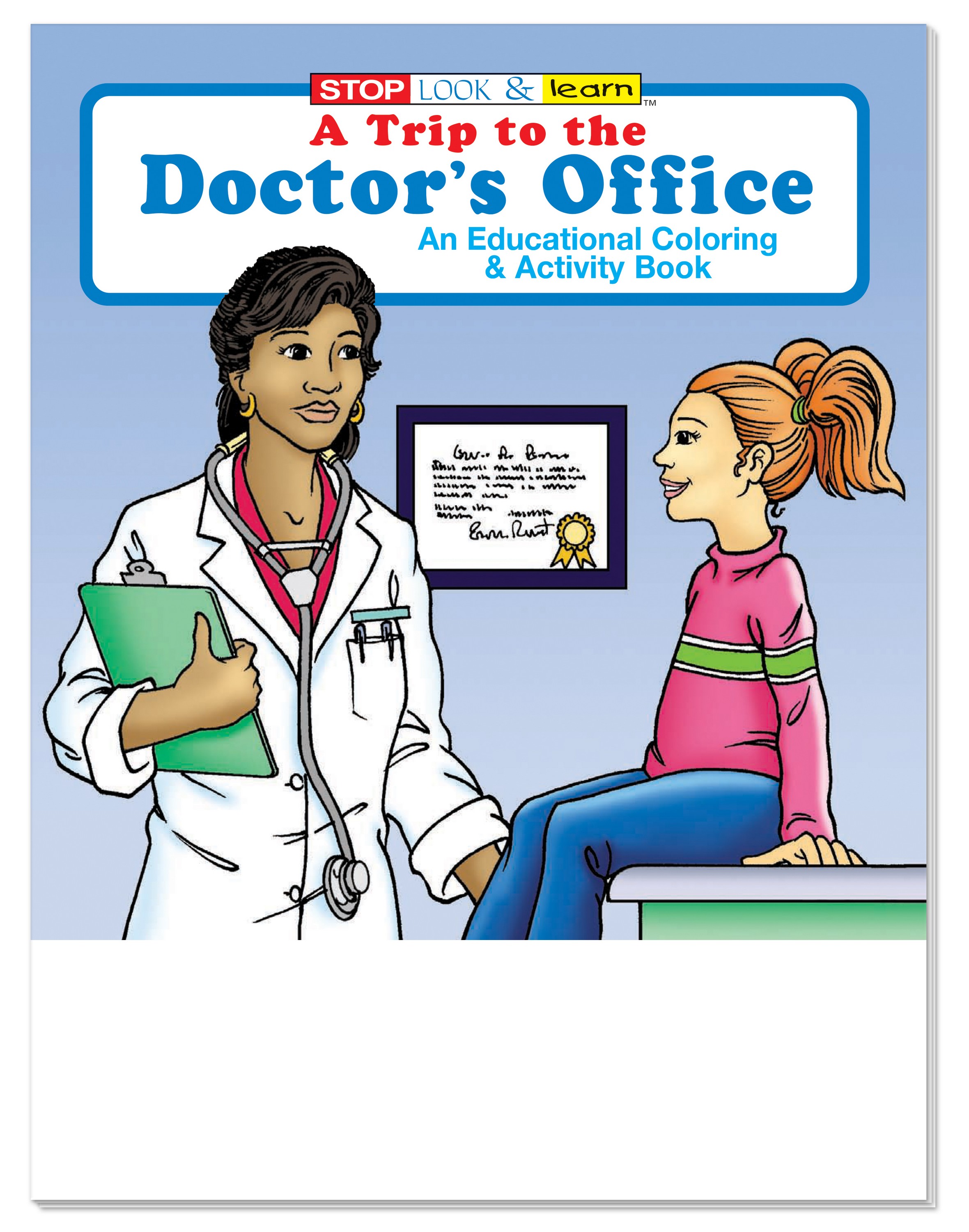 Picture of A Trip to the Doctor's Office Coloring Book Fun Pack