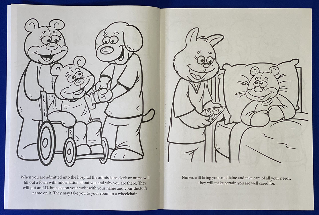 Picture of A Beary Special Hospital Coloring and Activity Book