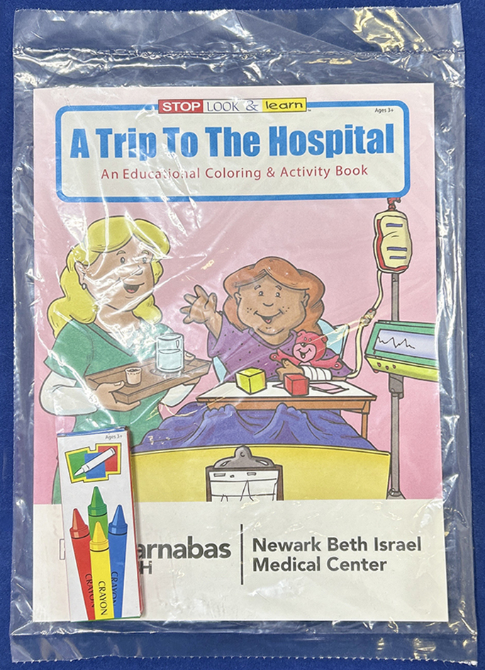 Picture of A Trip to the Hospital Coloring Book Fun Pack