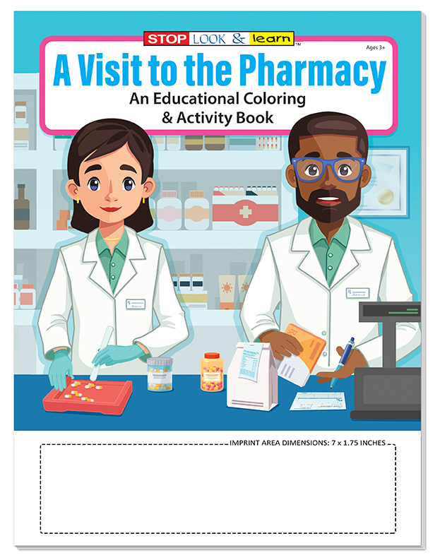 Picture of A Visit to the Pharmacy Coloring Book Fun Pack
