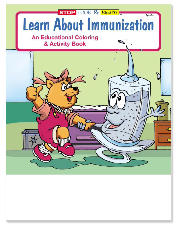 Picture of Learn About Immunization Coloring Book