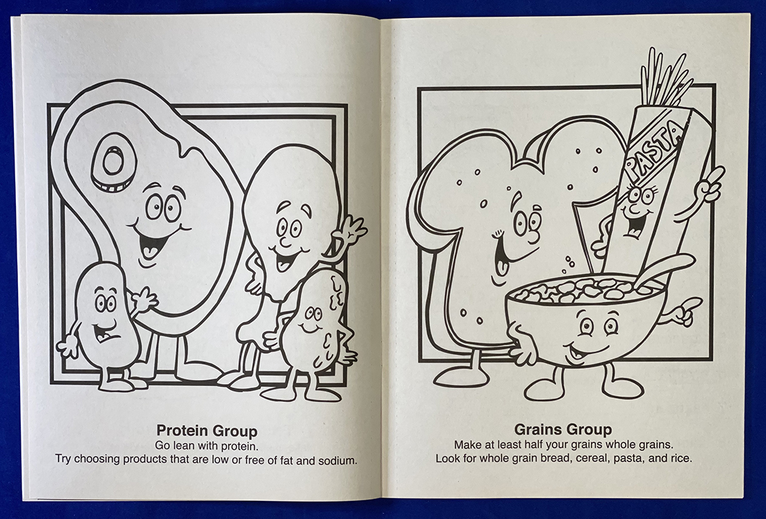 Picture of Eat Right, Eat Healthy Coloring Book Fun Pack