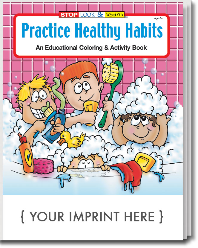 Picture of Practice Healthy Habits Coloring Book