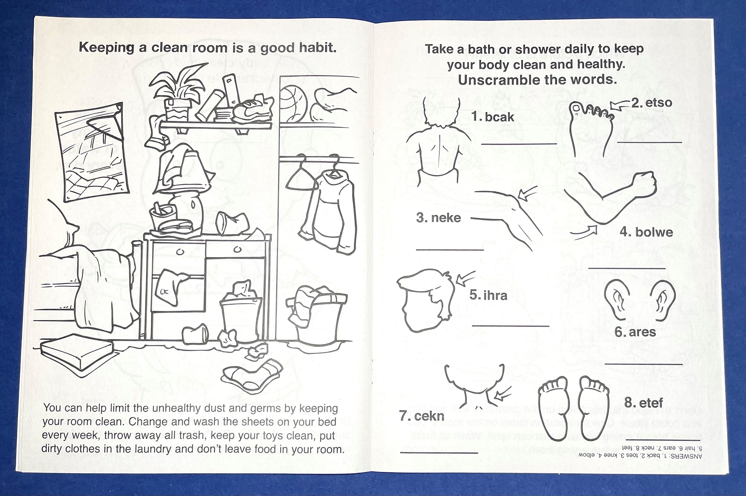 Picture of Practice Healthy Habits Coloring Book