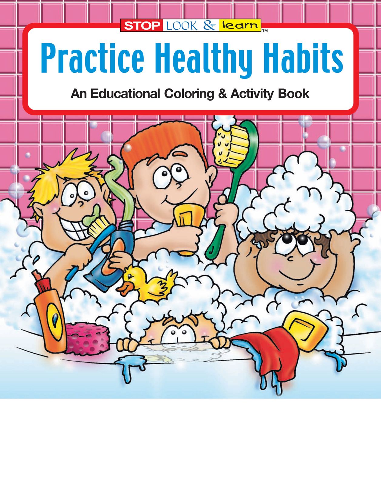 Picture of Practice Healthy Habits Coloring Book Fun Pack
