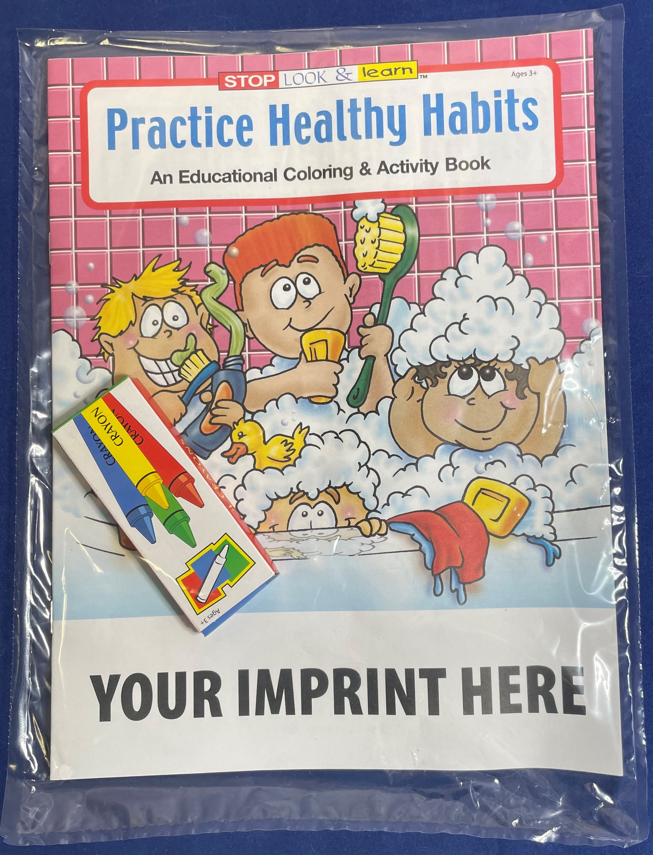 Picture of Practice Healthy Habits Coloring Book Fun Pack