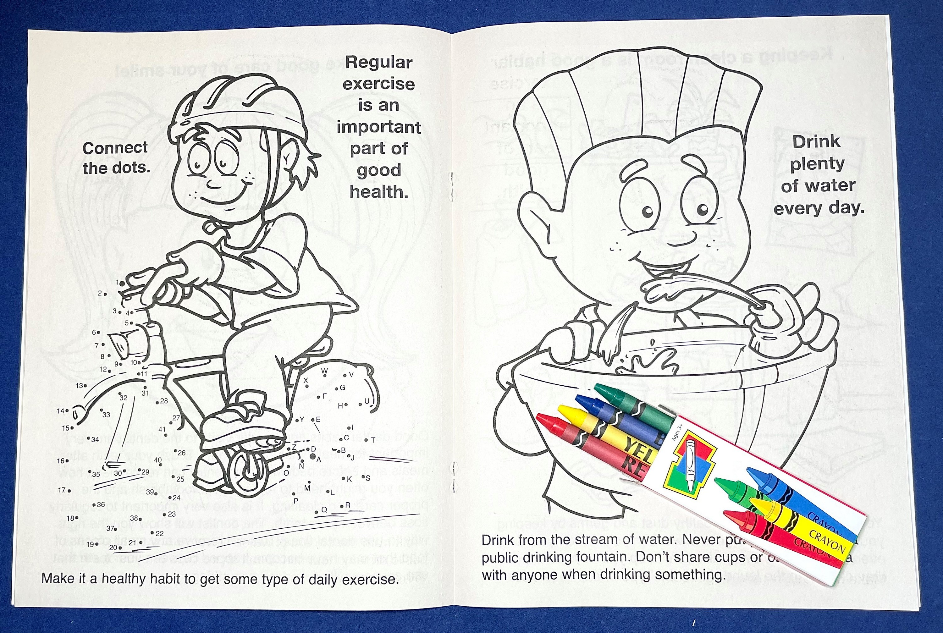 Picture of Practice Healthy Habits Coloring Book Fun Pack