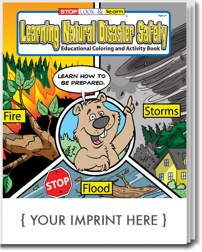 Picture of Learning Natural Disaster Safety Coloring Book