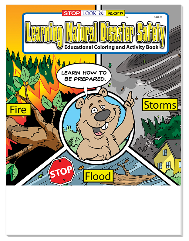 Picture of Learning Natural Disaster Safety Coloring Book
